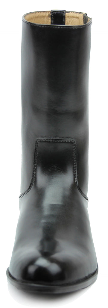 FAMMZ Atlas Women Ladies Mid Calf Leather Boots